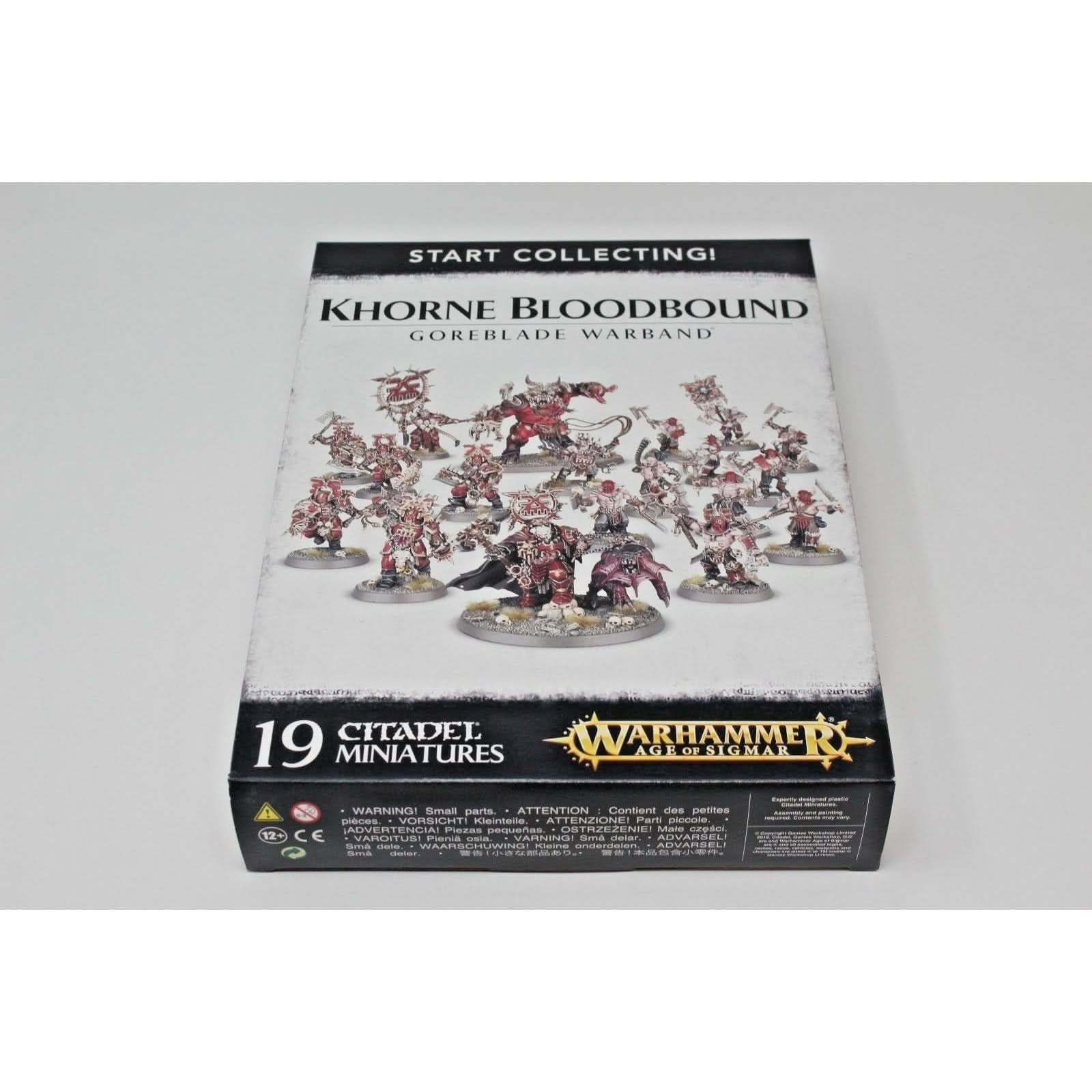 KHORNE BLOODBOUND GOREBLADE WARBAND START COLLECTING