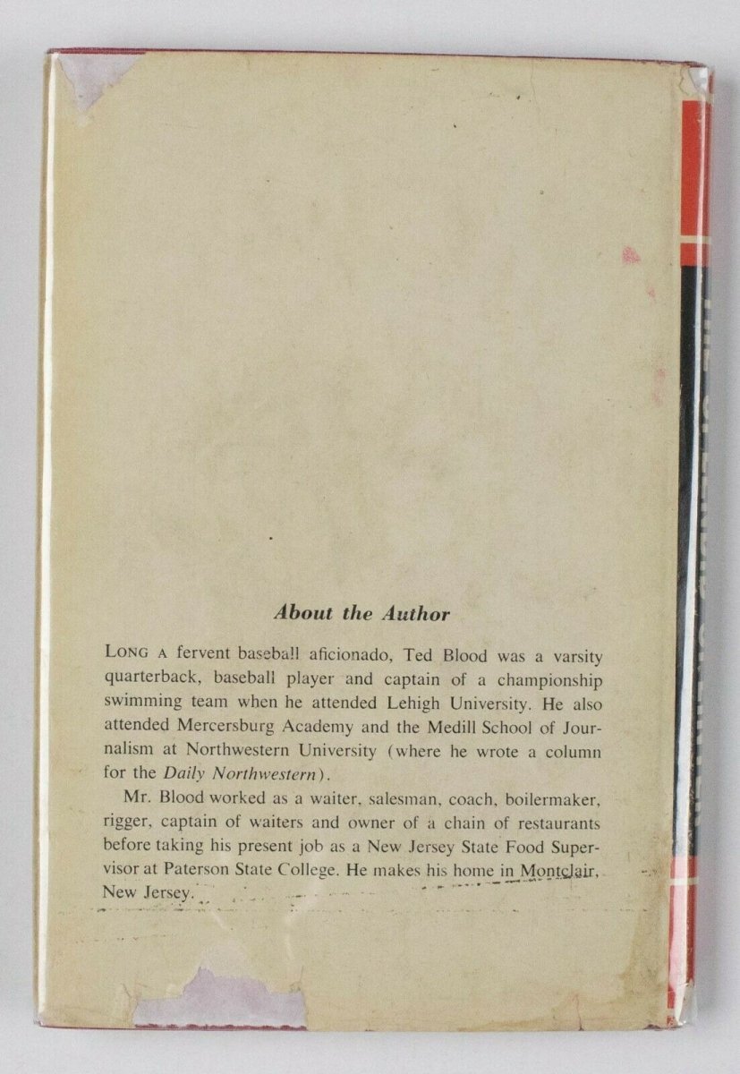 THE SPLENDID SPLINTER by Ted Blood scarce Ted Williams title Ex Library Book