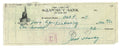 Jack Sharkey signed autographed Check Fly Fishing  Champion Boxer  JSA