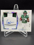 2022 Flawless #RDP-GW Garrett Wilson Rookie Dual Patch Auto Silver /20