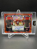 2022 Panini One #397 Nick Bosa Formula One Dual Patch Autographs Red #/25
