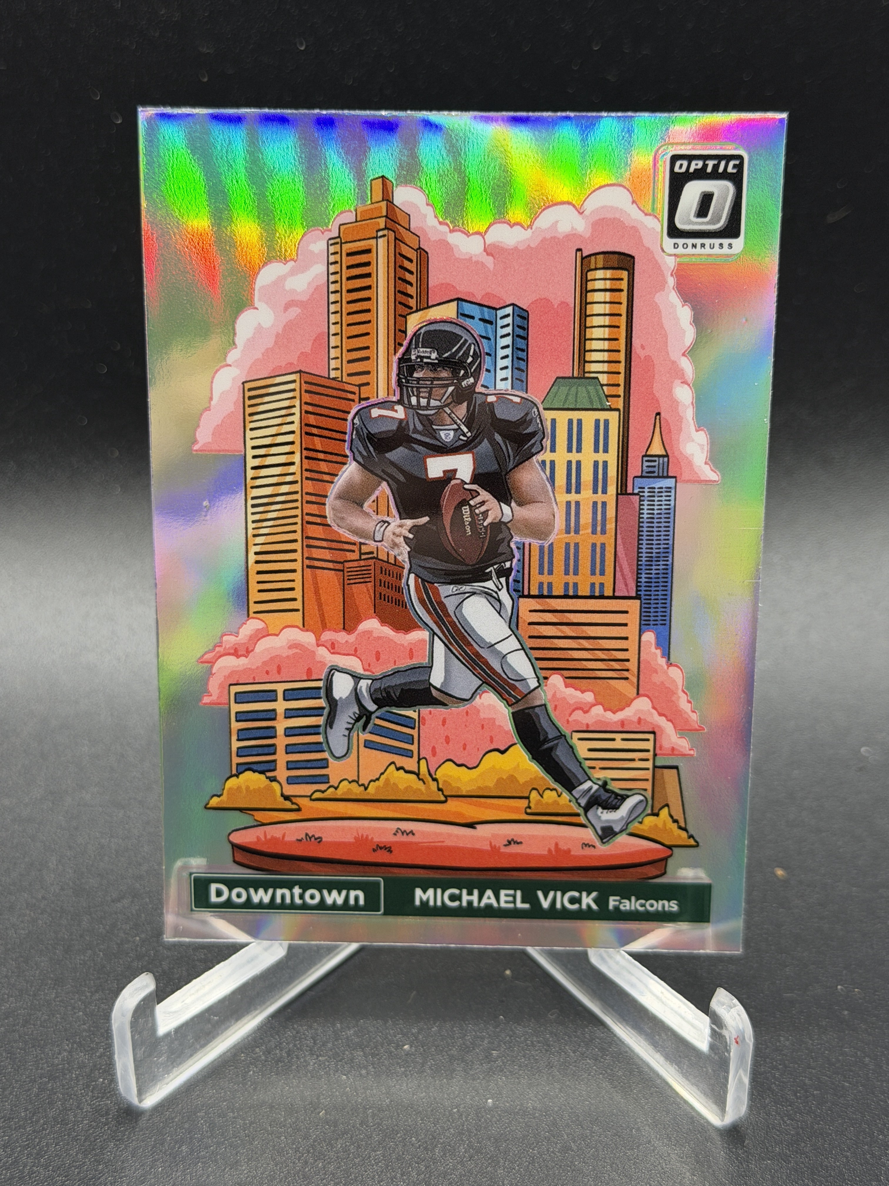 2024 Donruss Optic #25 Michael Vick Downtown!