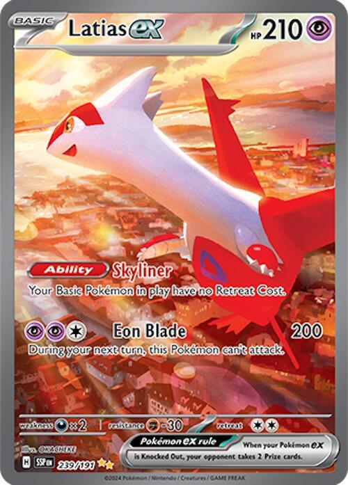 Latias ex - 239/191 (239/191) - SV08: Surging Sparks