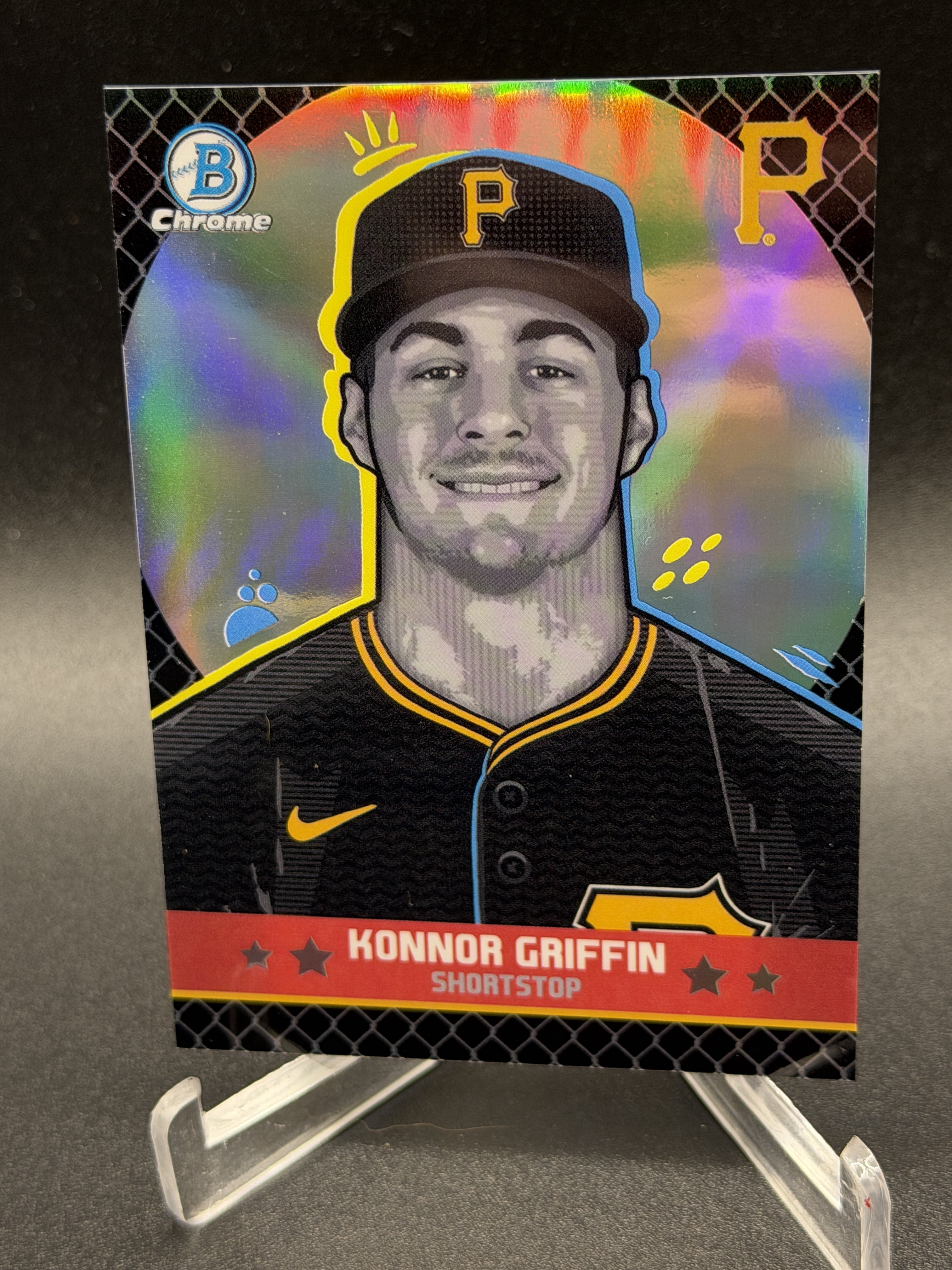 2025 Bowman Chrome #BA-12 Konnor Griffin Bowman Ascensions