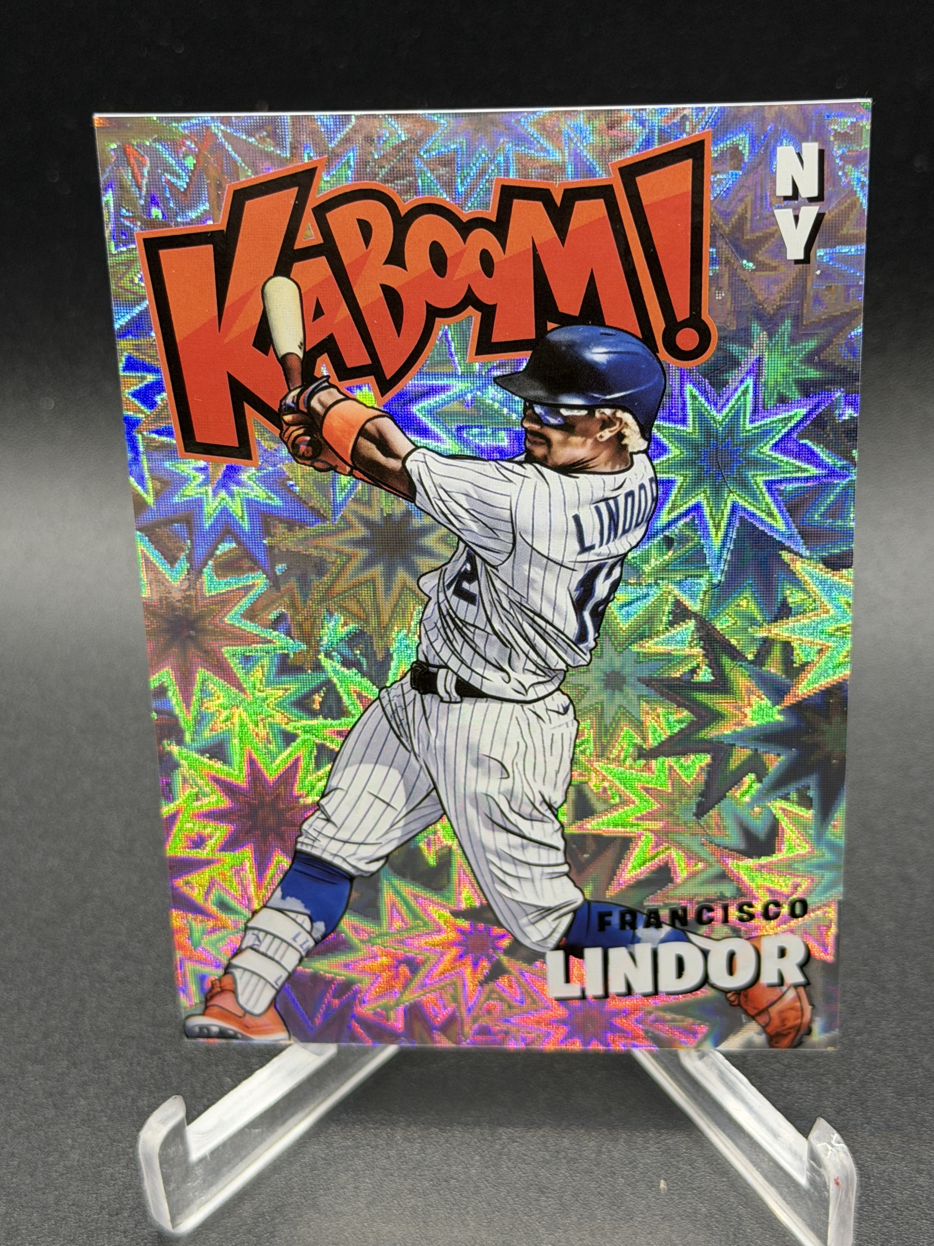 2022 Panini Absolute #K-FL Francisco Lindor Kaboom