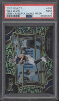 Will Levis 2023 Panini Select Green & Black Snake Prizm RC 1/2 #392 PSA 9