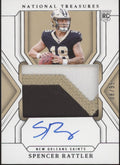 Spencer Rattler 2024 Panini National Treasures Swatch RC Auto 66/80 #171