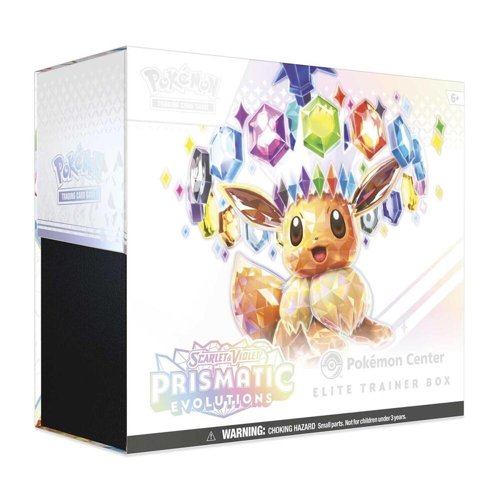 Pokemon Prismatic Evolutions Elite Trainer Box (Pokemon Center Exclusive)