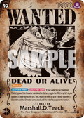 Marshall.D.Teach (093) (Wanted Poster) - Emperors in the New World (OP09)