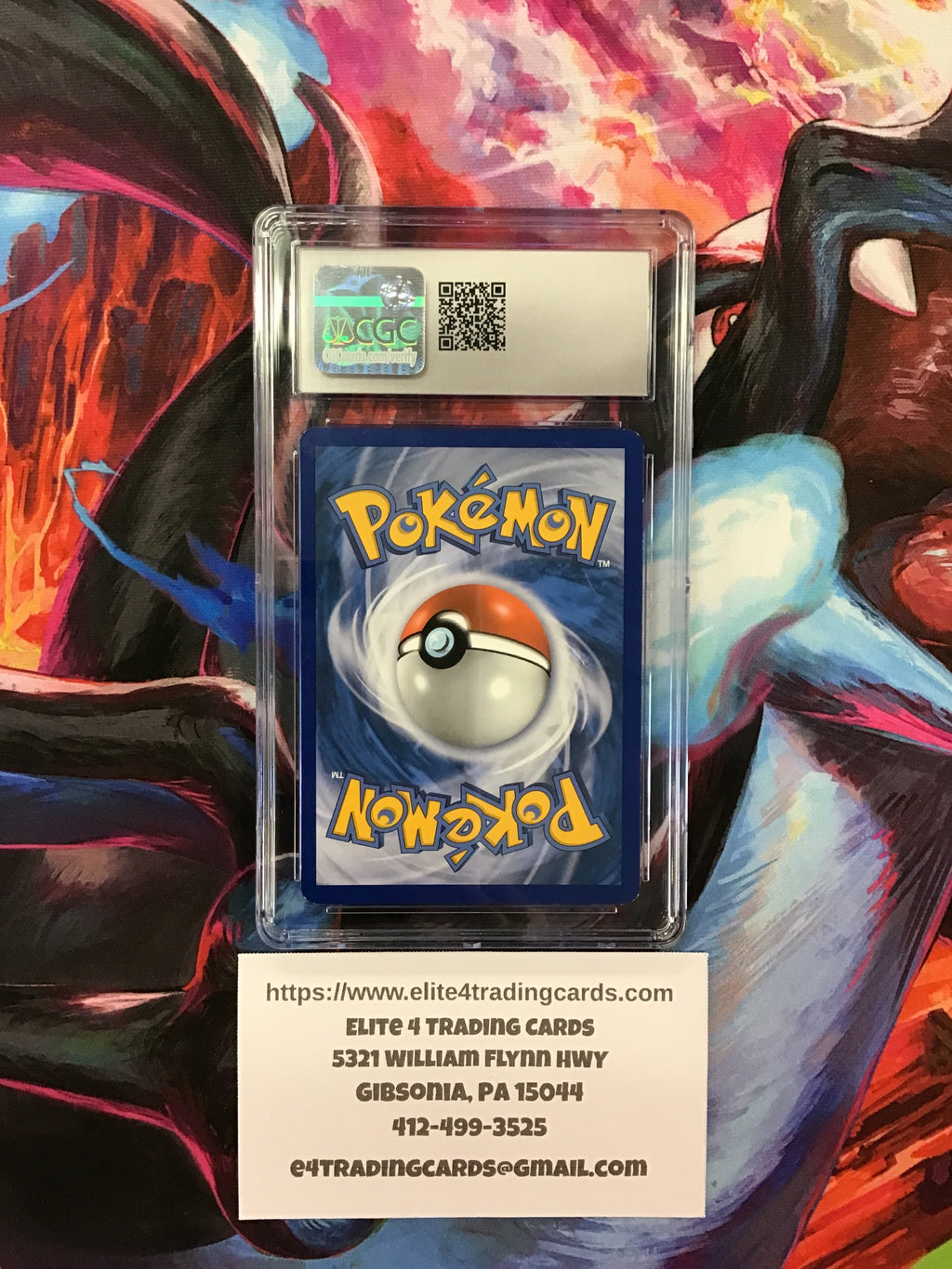 Mew EX #120 Pokemon Dragons Exalted (CGC 8.5)