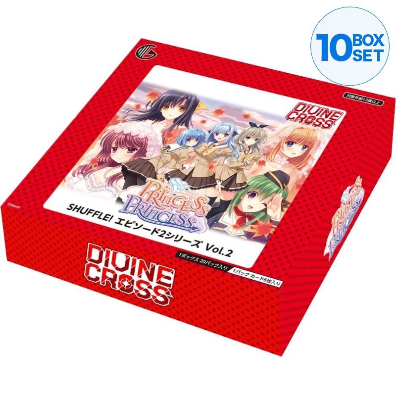 Divine Cross Shuffle! Episode 2 Vol.2 Booster Pack Box TCG JAPAN OFFICIAL
