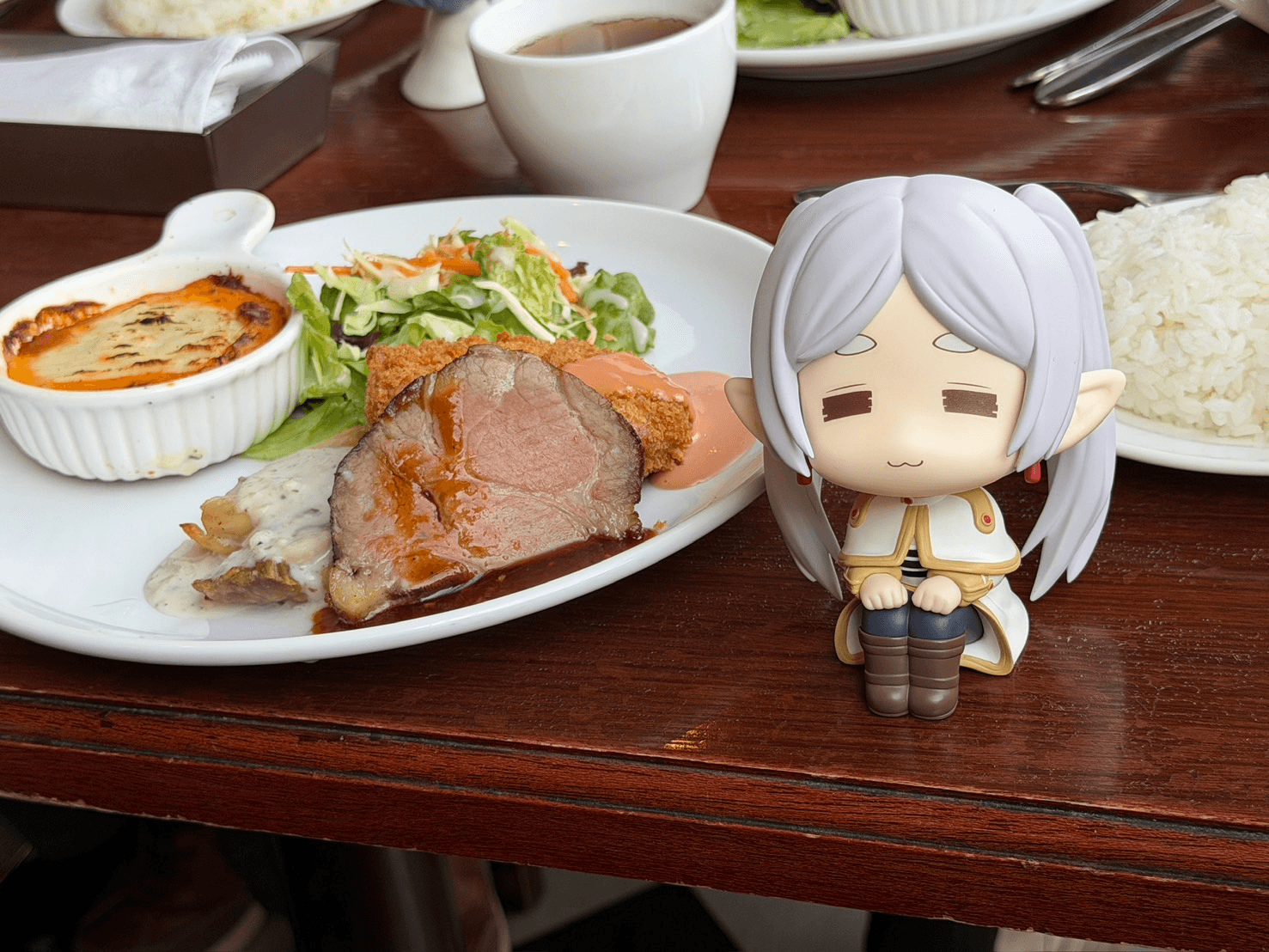 Lookup Frieren： Beyond Journey's End Frieren Droopy Face Ver. &amp; Himmel set【with gift】