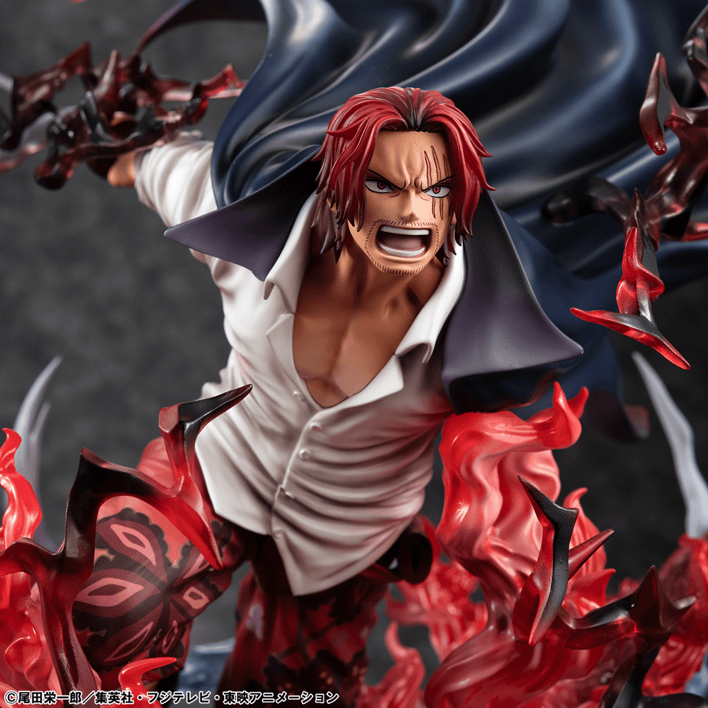 Portrait.Of.Pirates ONE PIECE “SA-MAXIMUM” Leader of Red Hair Pirates Red-Haired Shanks Kamusari