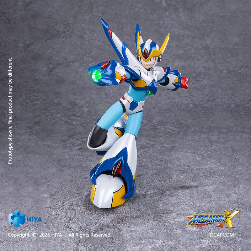 None Scale 6 Inch Mega Man X series X Falcon Armor Version Action Figure
