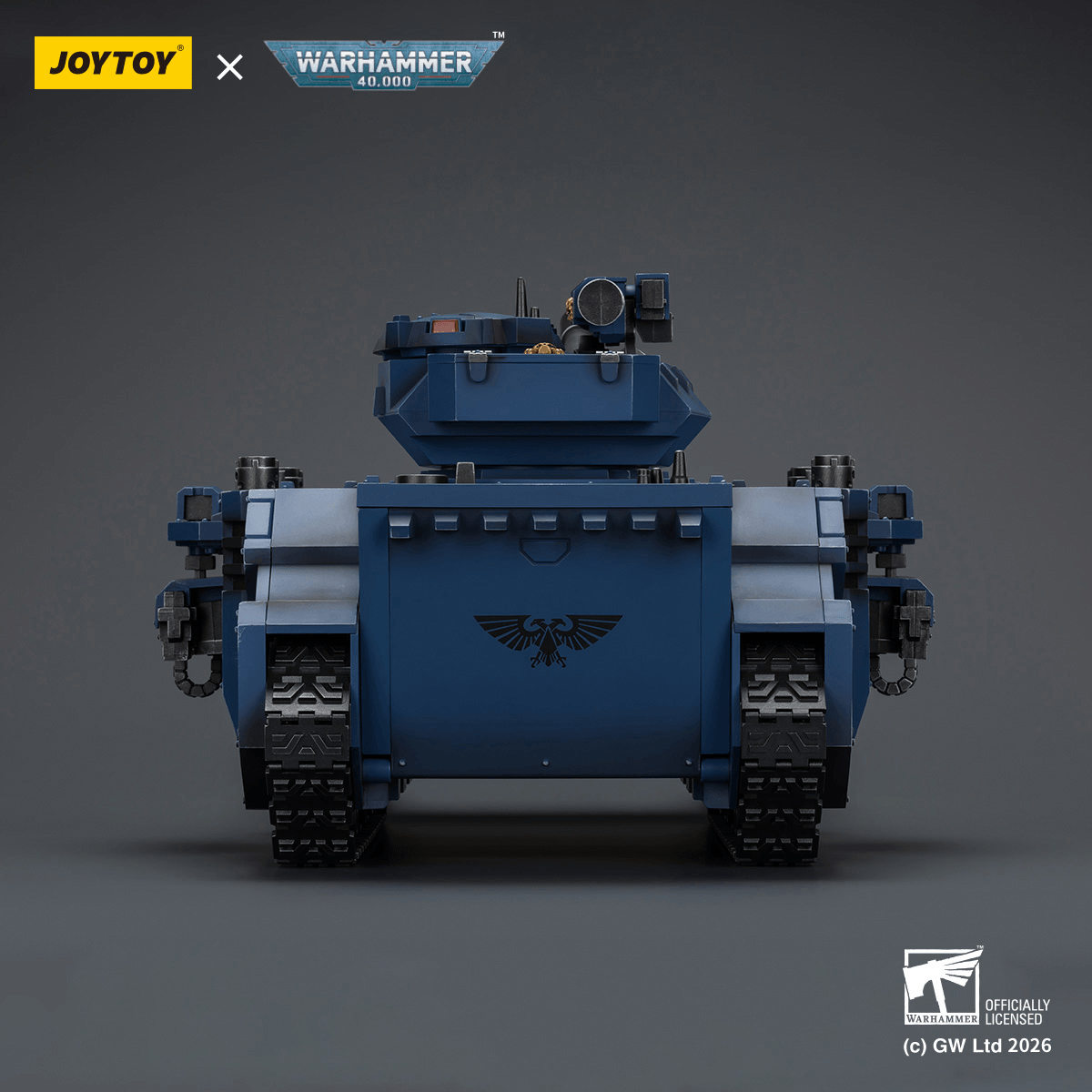 Ultramarines Predator Destructor with turret-mounted autocannon and sponson-mounted heavy bolters
