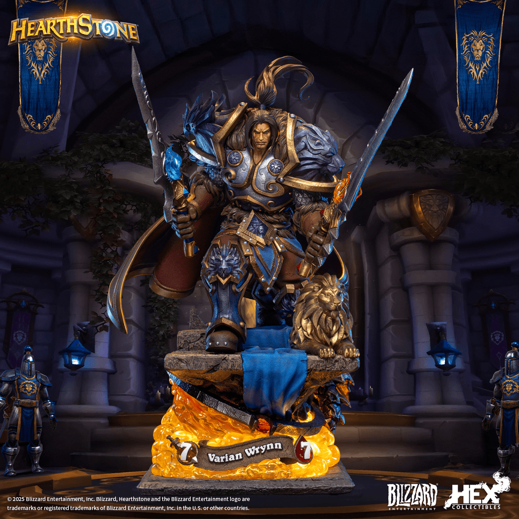 Blizzard Hearthstone® Varian Wrynn 1/6 Scale Premium Statue