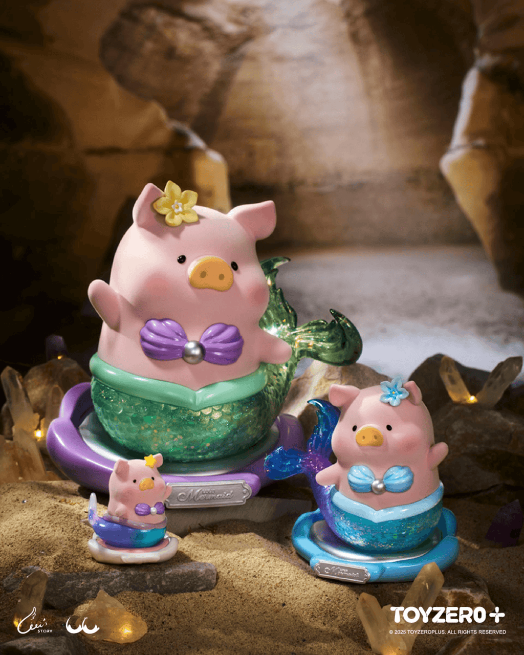 LuLu the Piggy - 2XL Mermaid