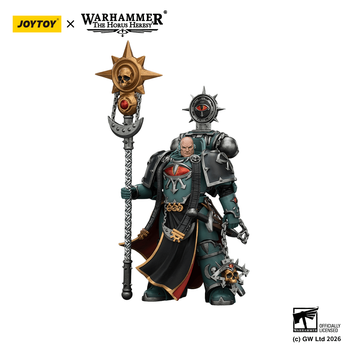 Sons of Horus Dark Emissary Consul with Staff of Dark Authority