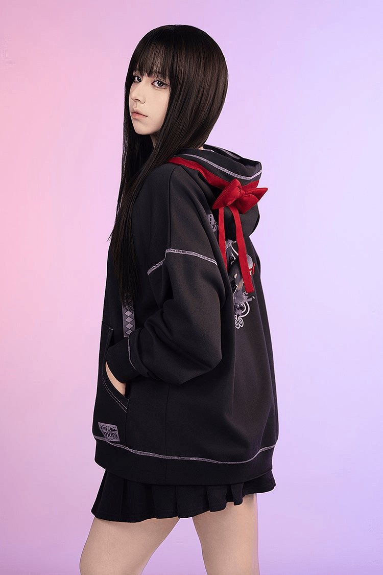Puella Magi Madoka Magica The Movie -Rebellion- Hoodie Homura Akemi