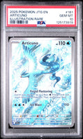 ARTICUNO ILLUSTRATION RARE 2025 POKEMON JTG EN-JOURNEY TOGETHER PSA GEM MT 10