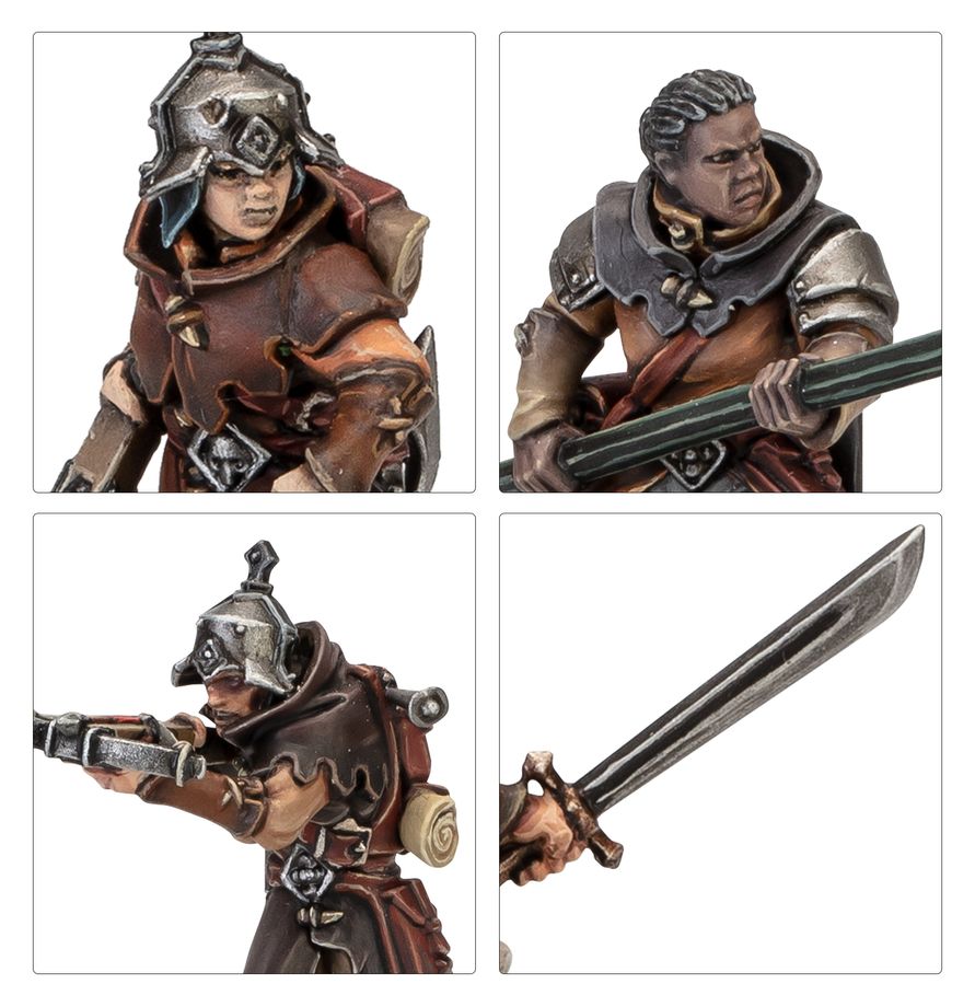 Games Workshop - Warhammer Age of Sigmar - Spearhead - Cities of Sigmar - Fusil-Platoon - 70-862
