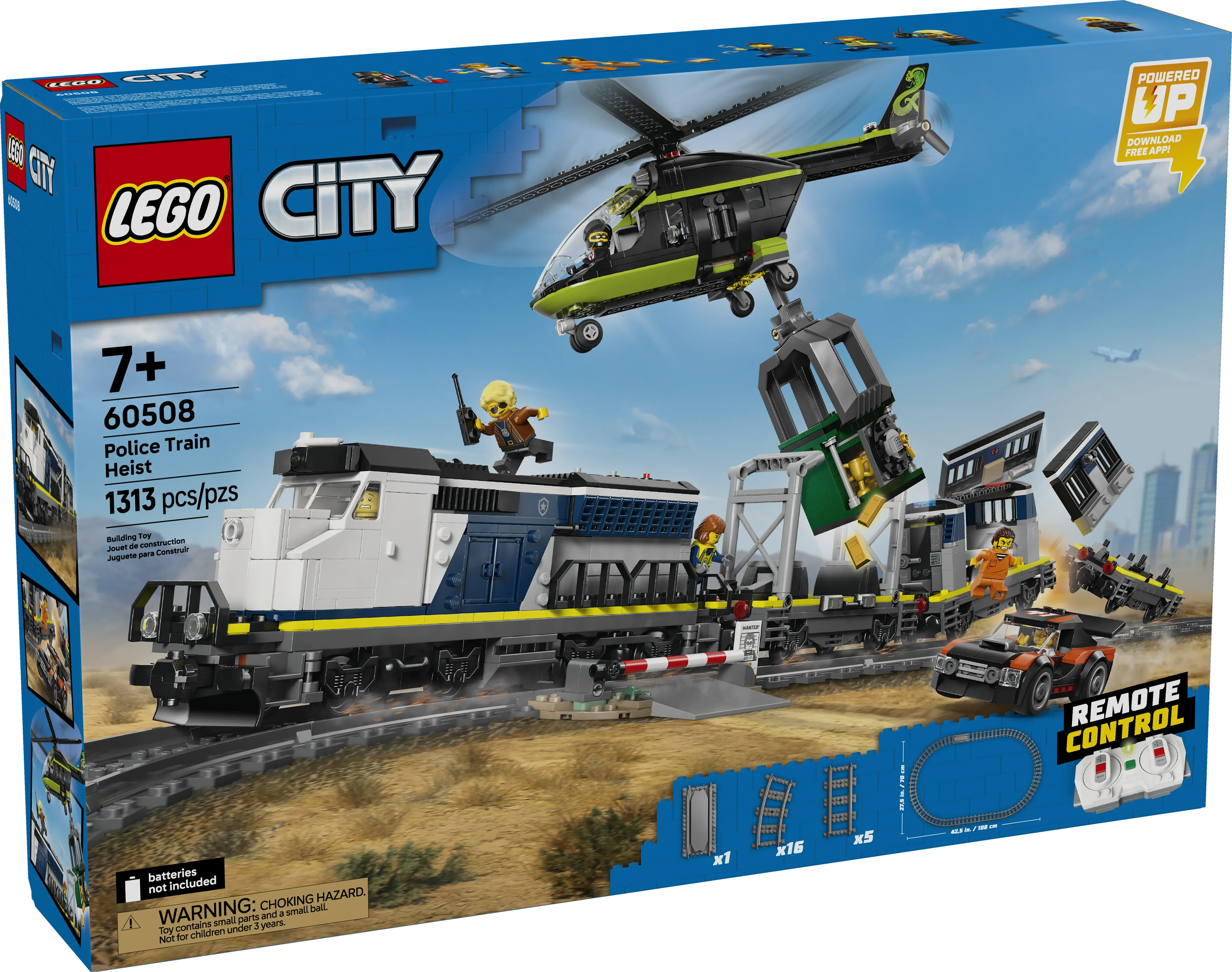 LEGO® City Police Train Heist 60508