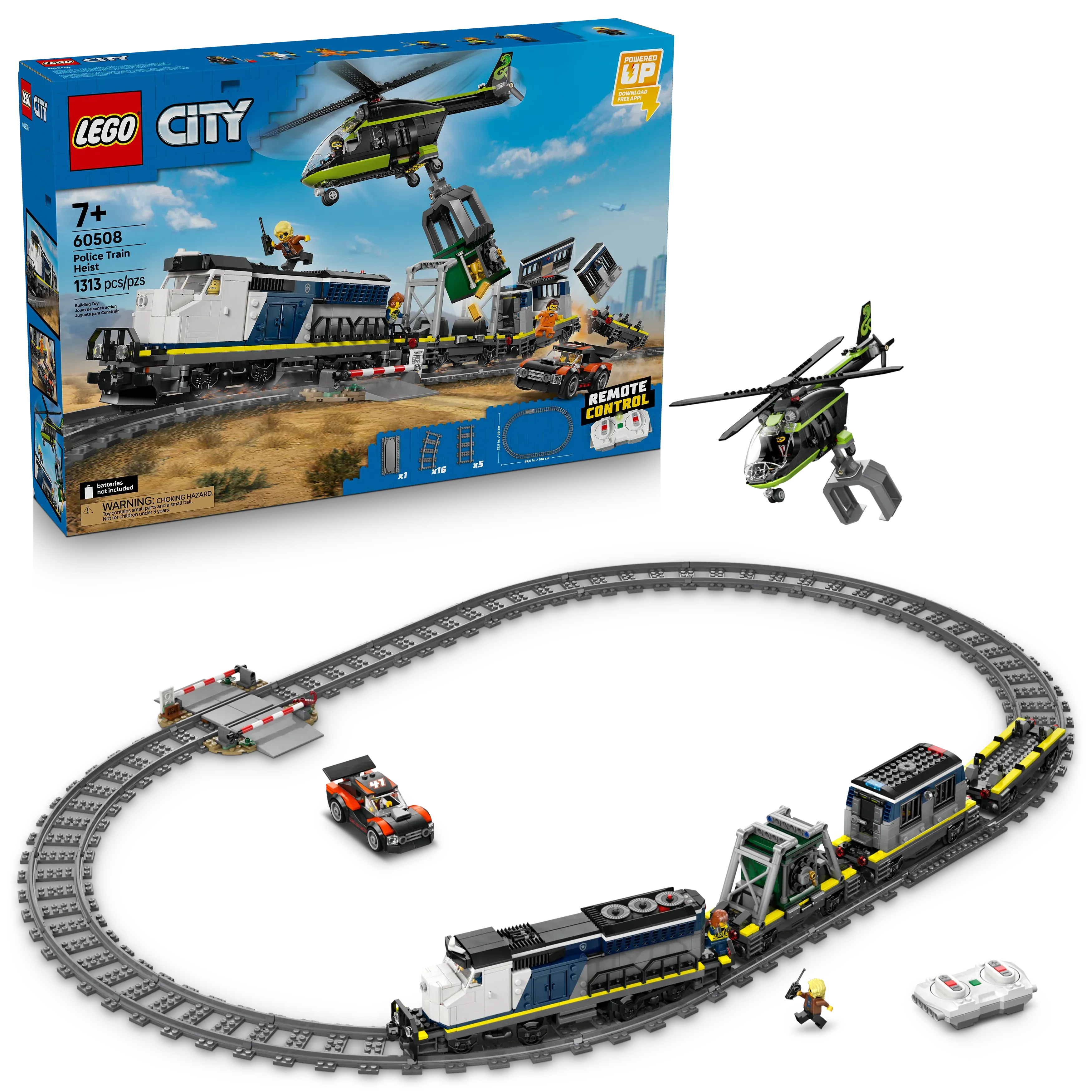LEGO® City Police Train Heist 60508
