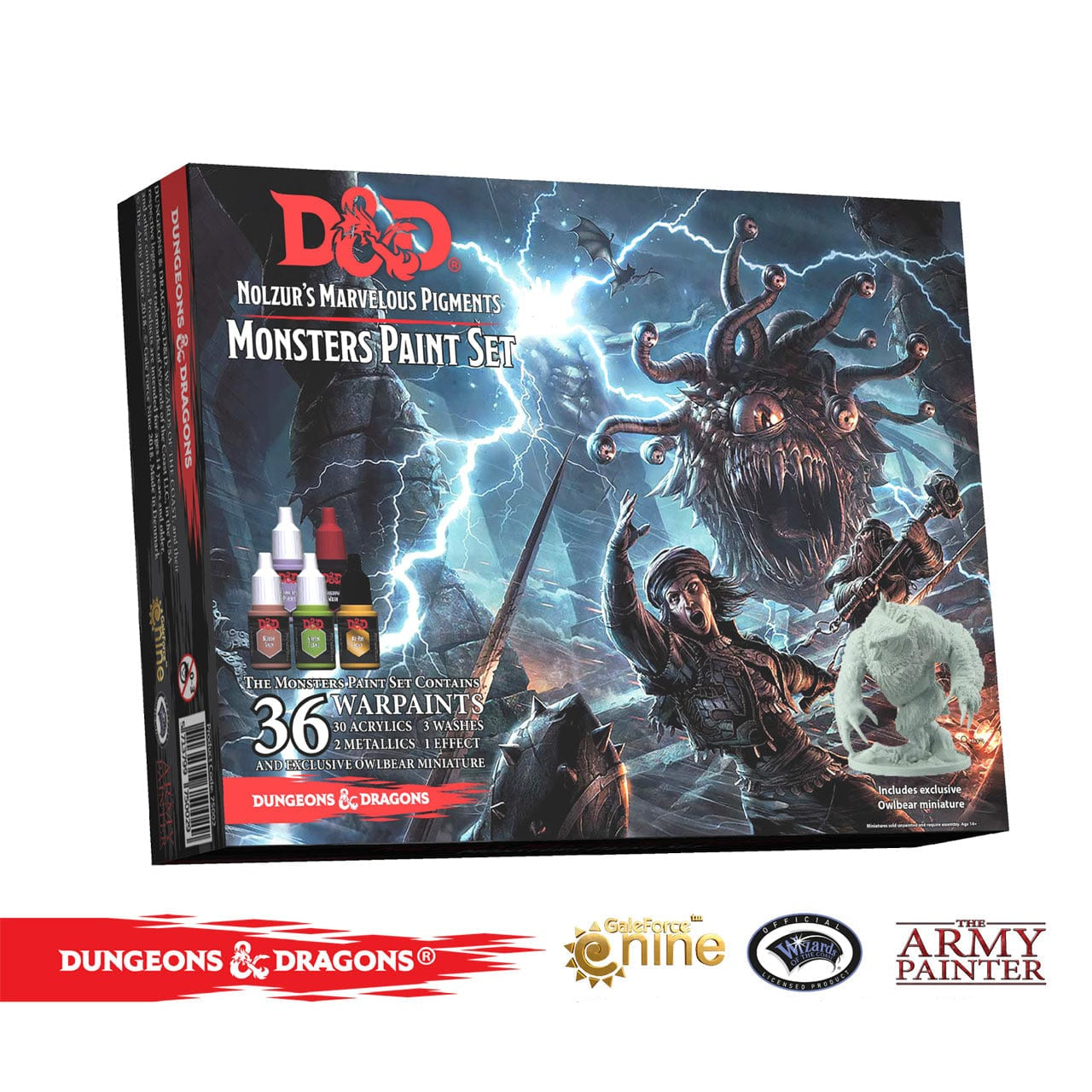 Dungeons & Dragons Nolzur`s Marvelous Pigments: Monster Paint Set