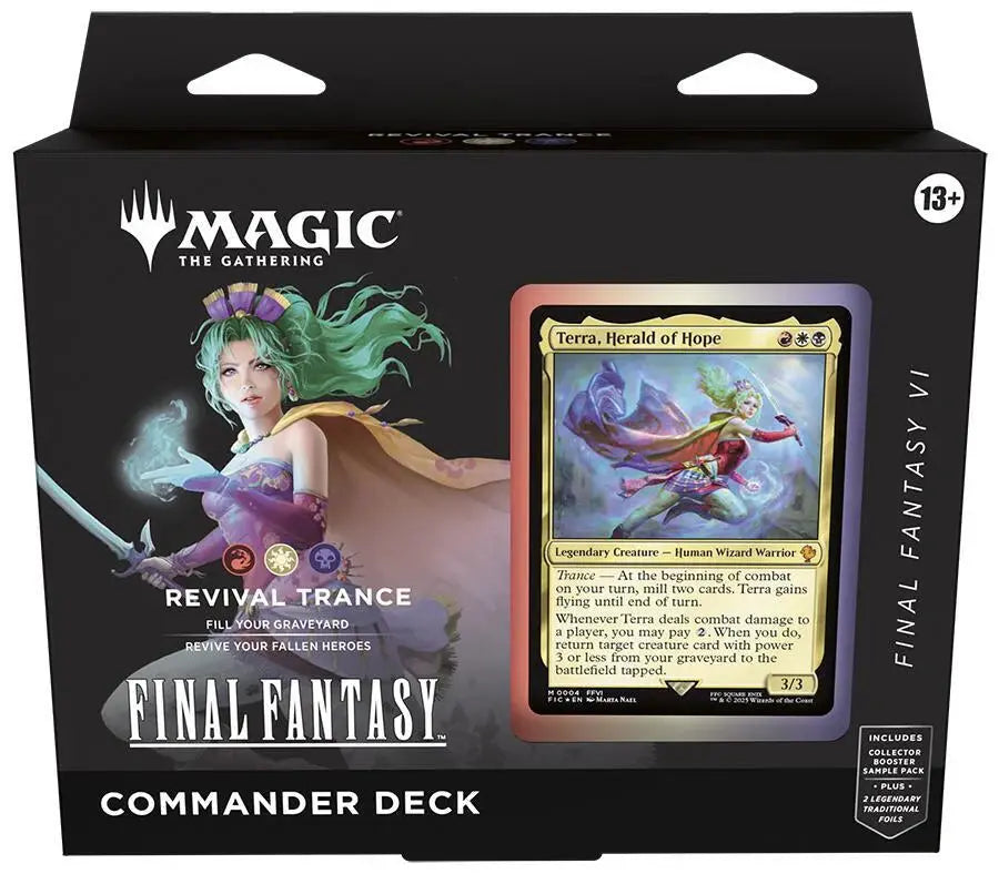 MTG Final Fantasy Commander Deck - FINAL FANTASY VI Revival Trance