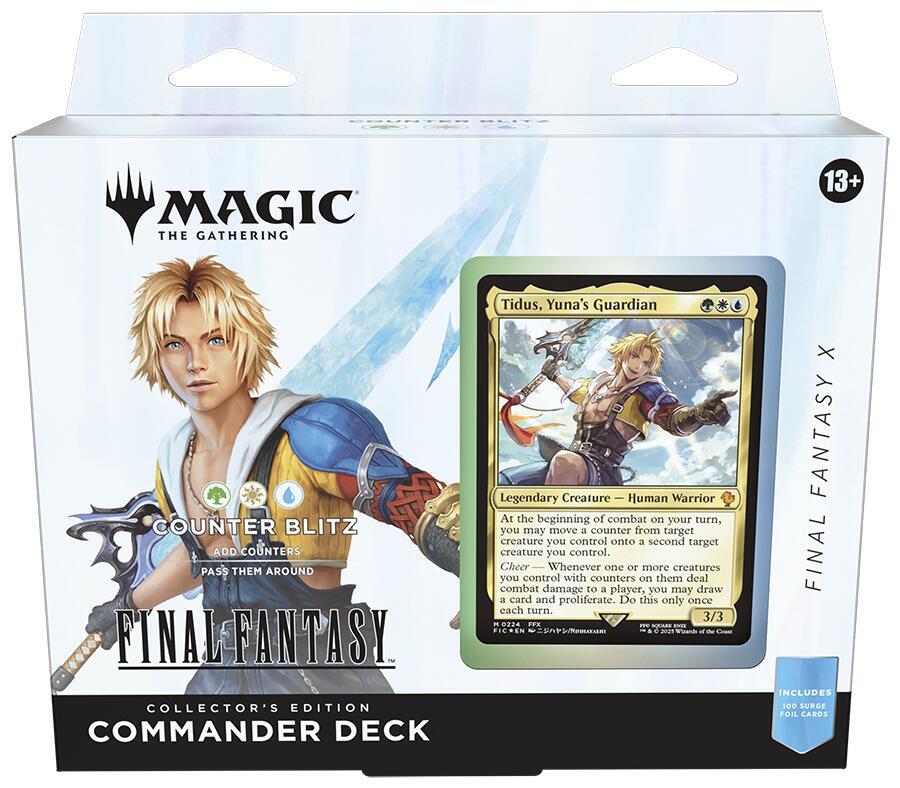 Magic: The Gathering - FINAL FANTASY - Commander-Deck (Gegen-Blitz Sammler-Edition)