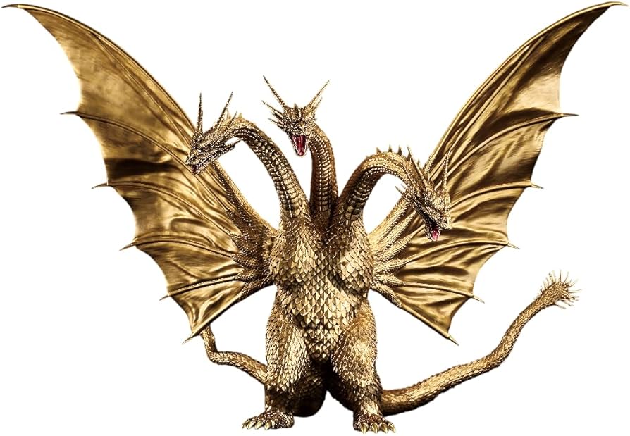 Godzilla Figure: Ichibansho Sofvics Figure- King Ghidorah (1991)