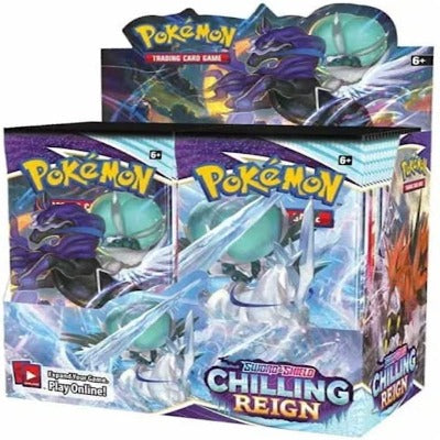 Pokemon Chilling Reign Booster Box | 36 Packs | Sword & Shield