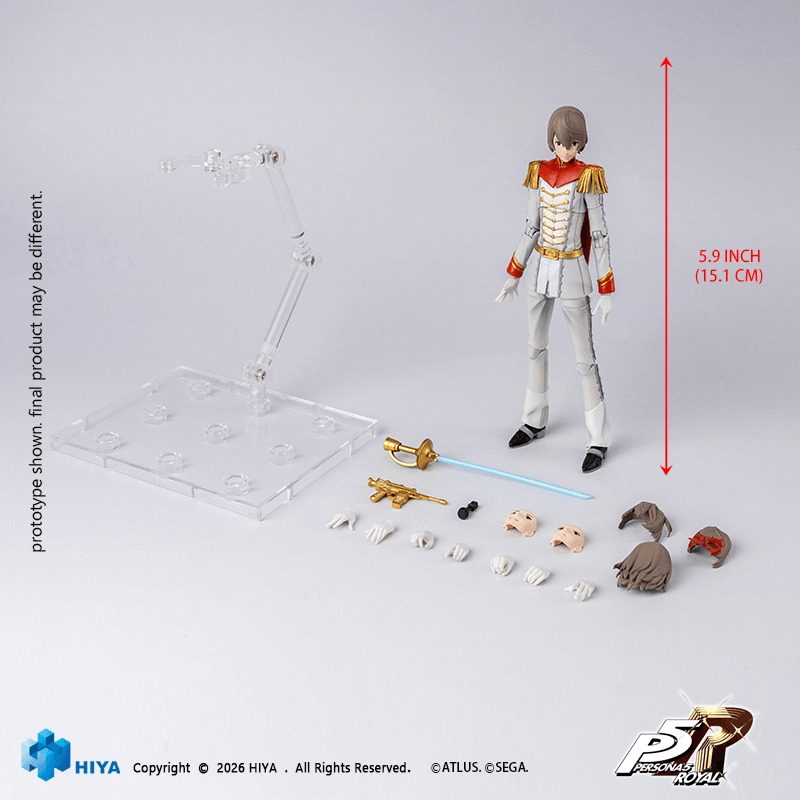1/12 Scale 6 Inch Persona 5 Royal Crow Action Figure