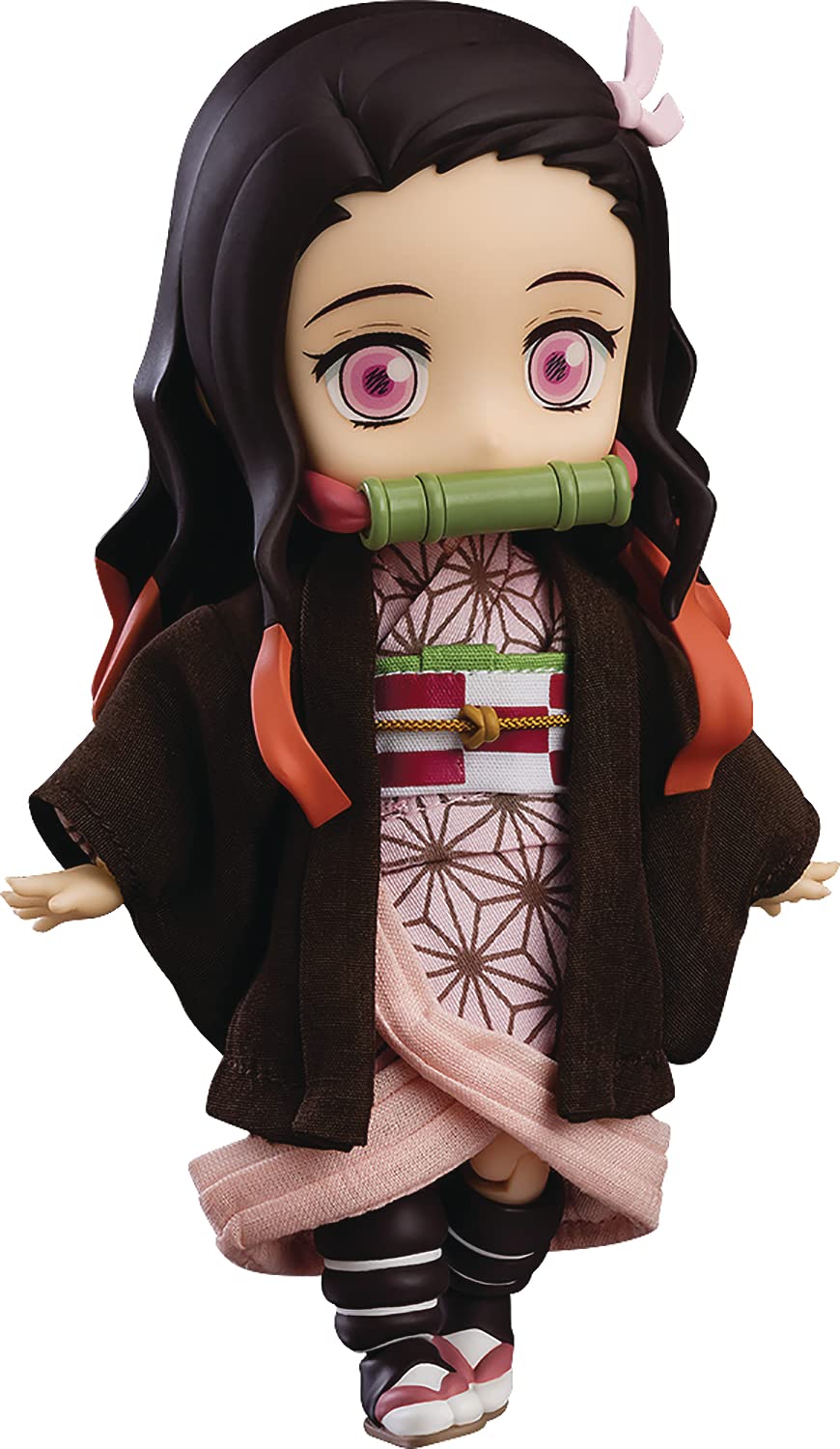 Good Smile Demon Slayer: Kimetsu No Yaiba: Nezuko Kamado Nendoroid Doll Action Figure, Multicolor