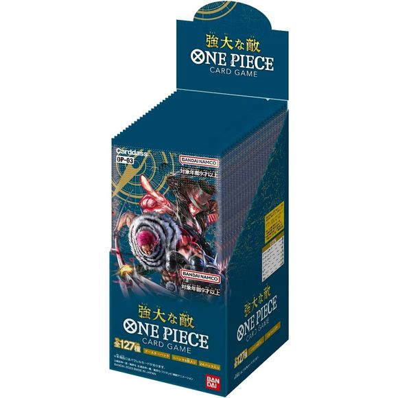 One Piece TCG Japanese Mighty Enemies OP-03 Booster box (24 packs)