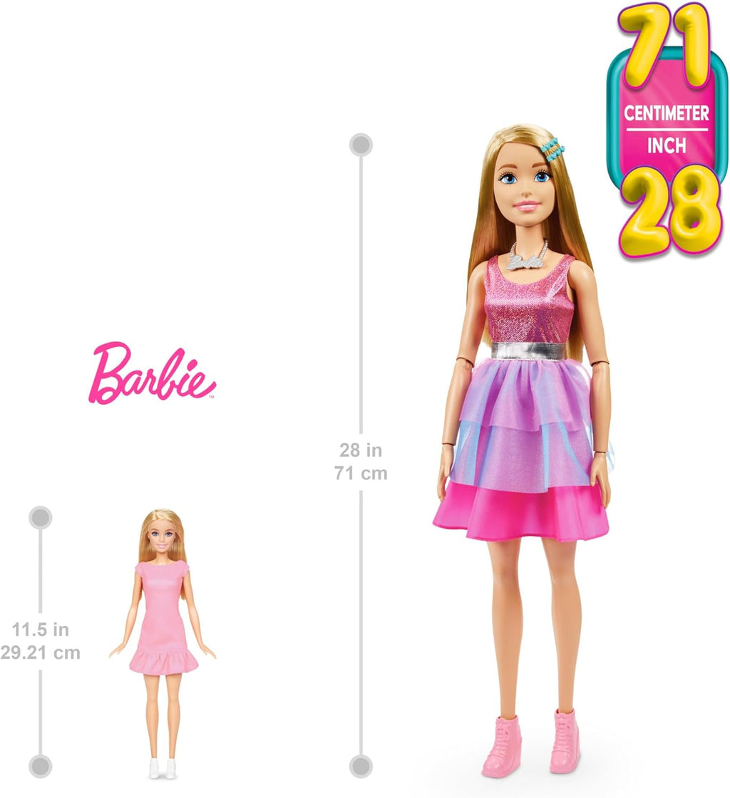 Large Barbie Doll - 28" Inches /  71 cm