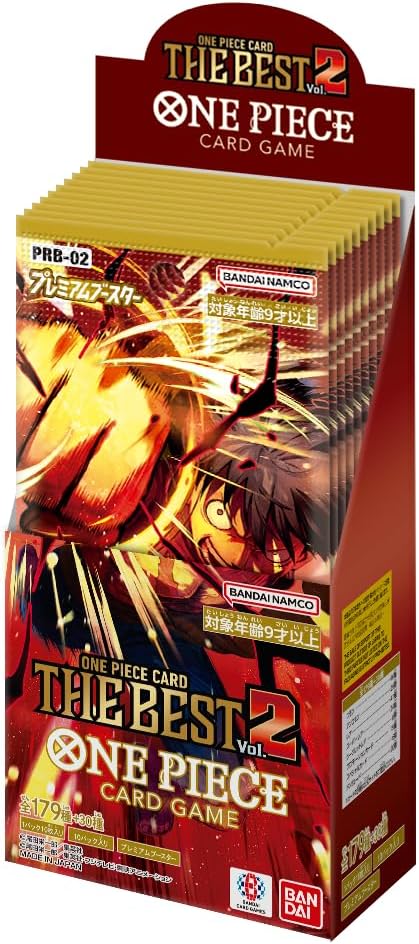One Piece TCG: (1 Case) Premium Booster ONE PIECE CARD THE BEST Vol.2 [PRB-02] BOX - NEW (2025/07/26)
