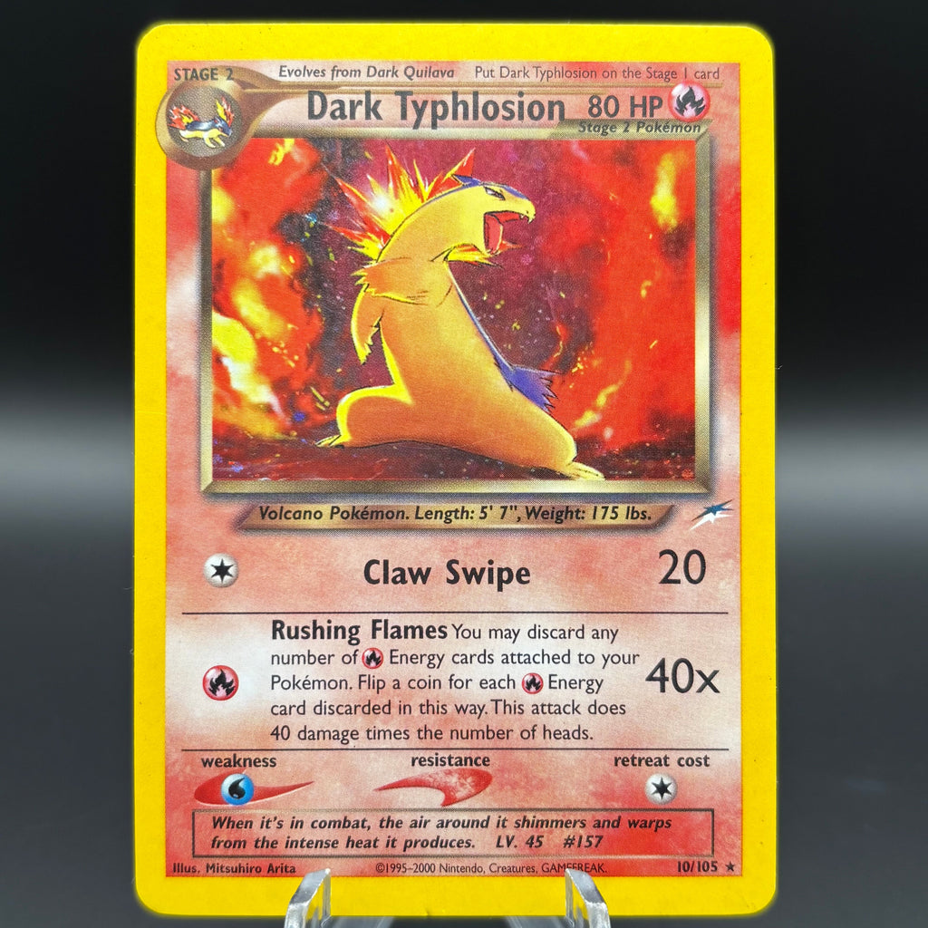 Dark Typhlosion - Neo Destiny Holofoil *Light Play* Single Card
