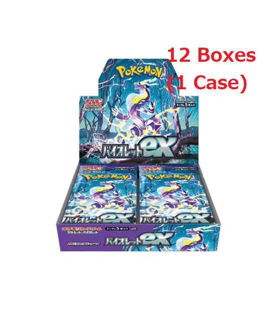 Pokémon TCG: (1 Case) Scarlet & Violet Expansion Pack Violet ex BOX - Sealed (2024/05~2024/06)