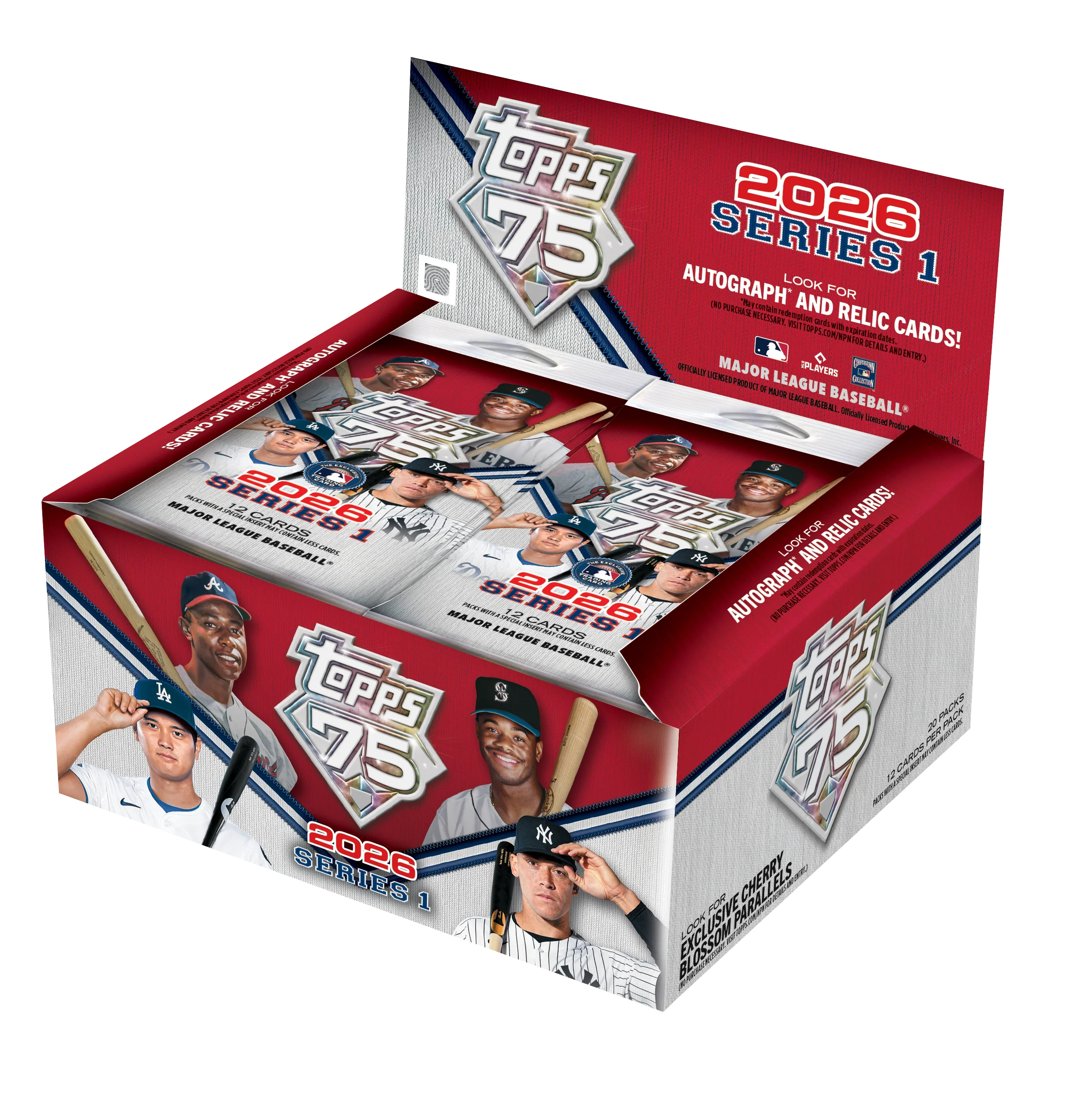 2026 Topps Series 1 Baseball - Japan Series Edition - 20-Pack Retail Box (PRE-ORDER APRIL 15)