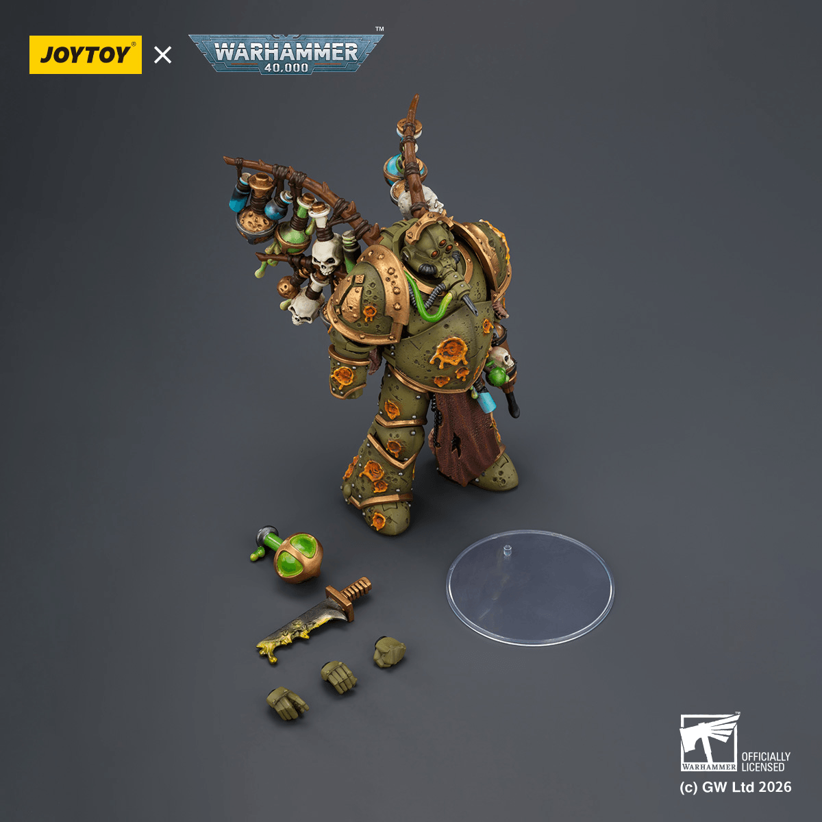 Death Guard Biologus Putrifier with Injector Pistol and Hyper Blight Grenades