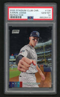 2020 Stadium Club Chrome Refractor Aaron Judge #138 PSA 10