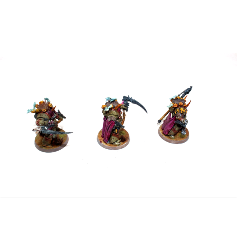Warhammer Death Guard Deathshroud Terminators Well Painted JYS58