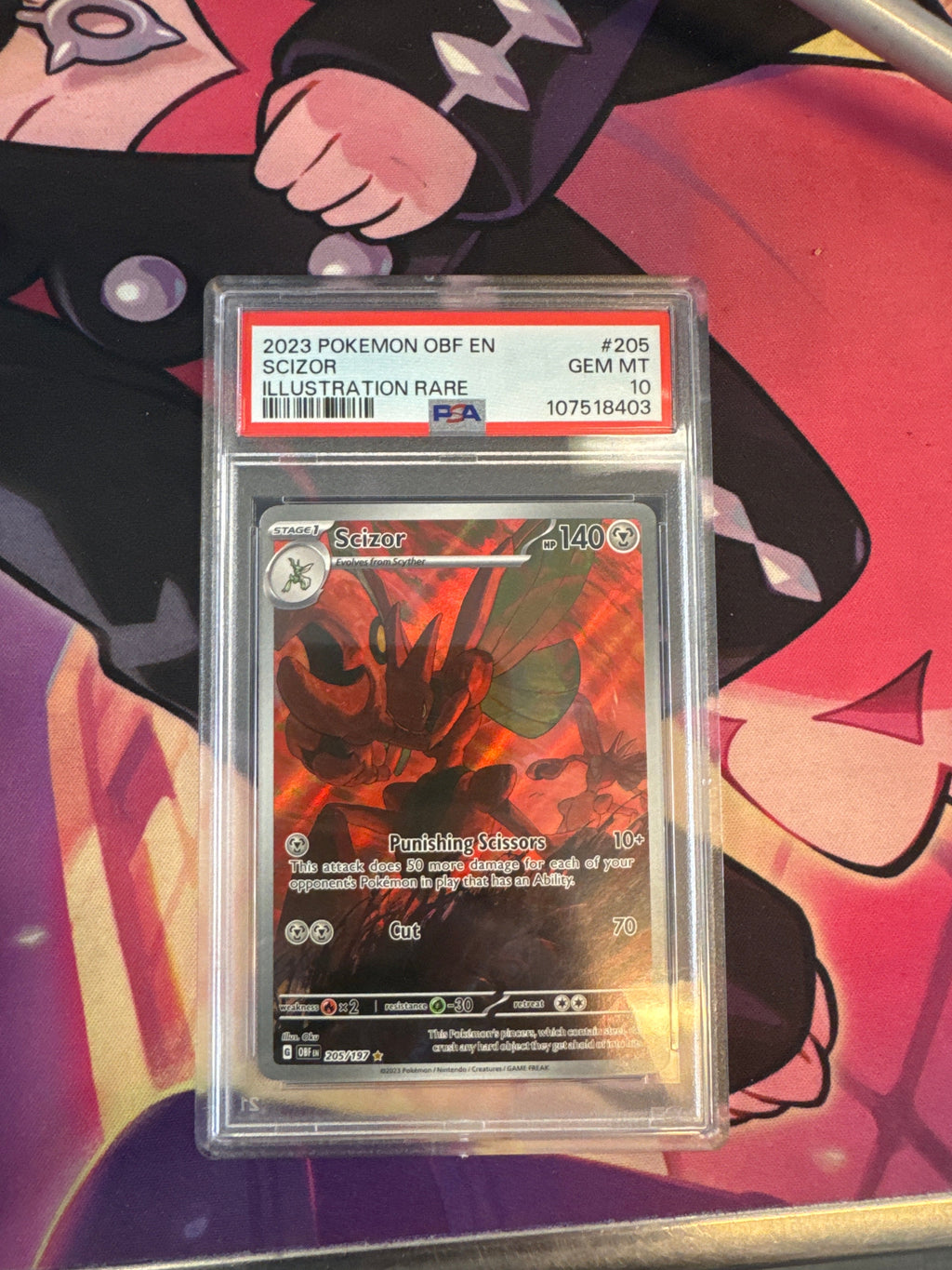 Scizor #205 PSA 10