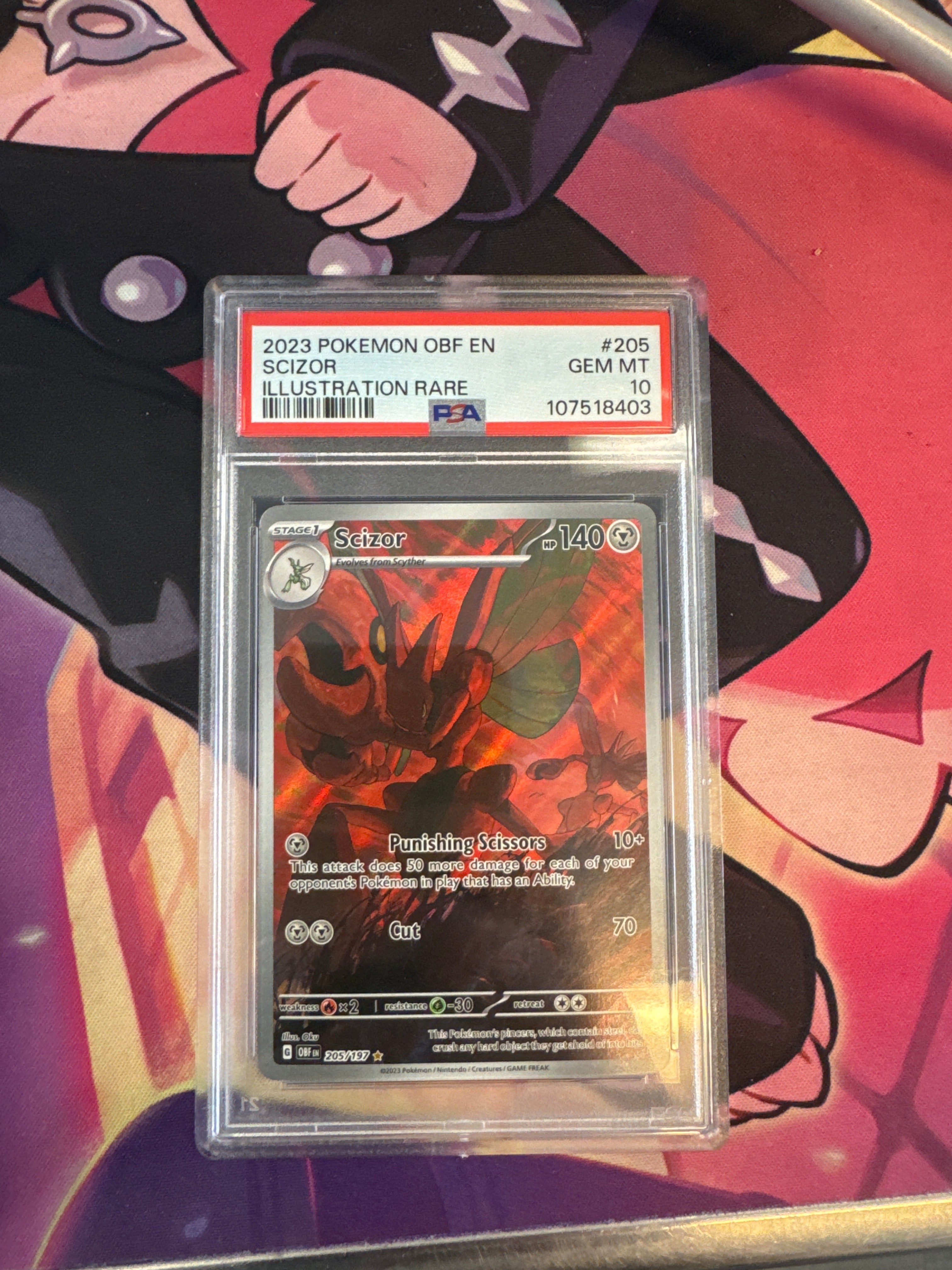 Scizor #205 PSA 10