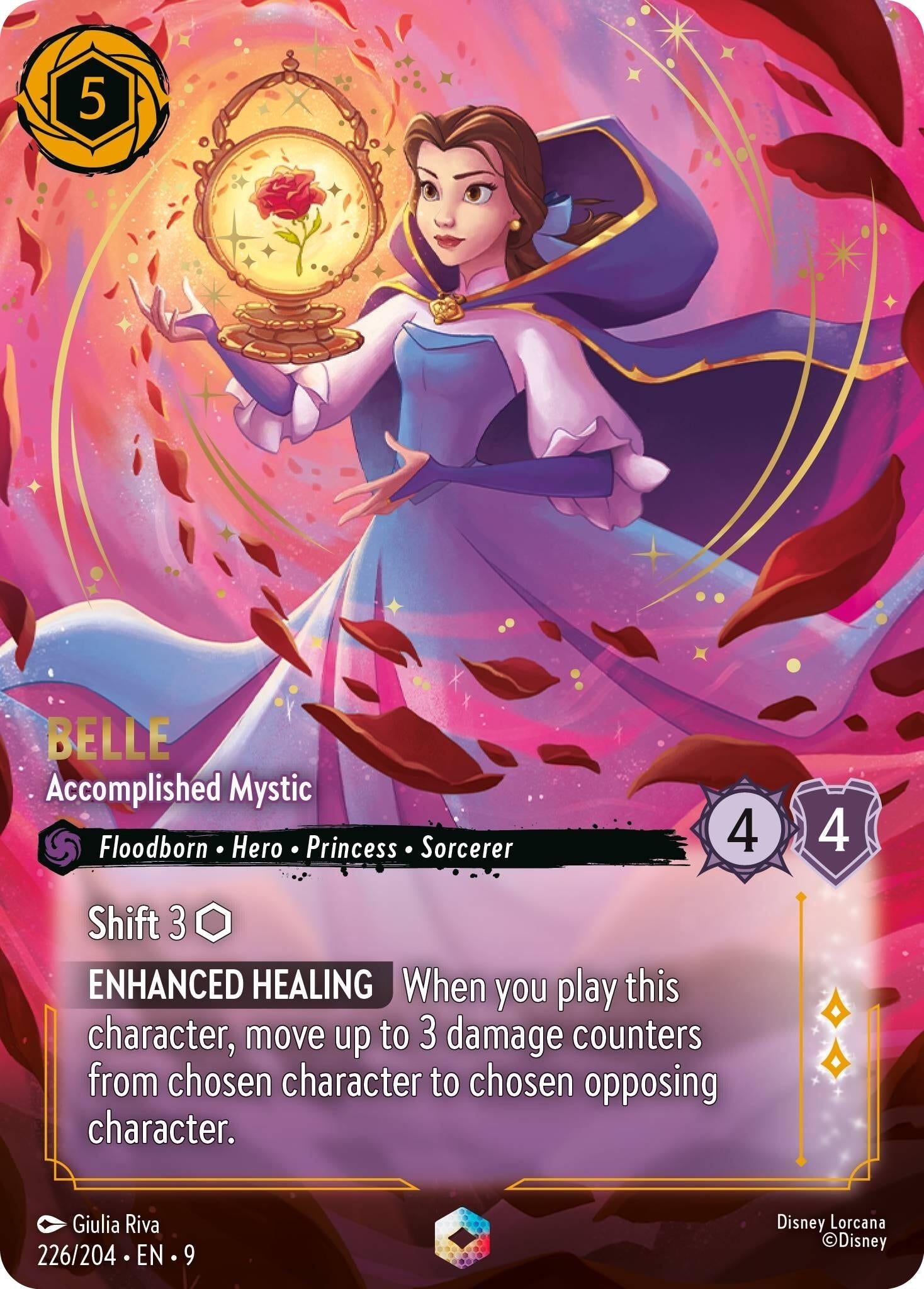 Belle - Accomplished Mystic (Enchanted) (226/204) (Holofoil) [Fabled]