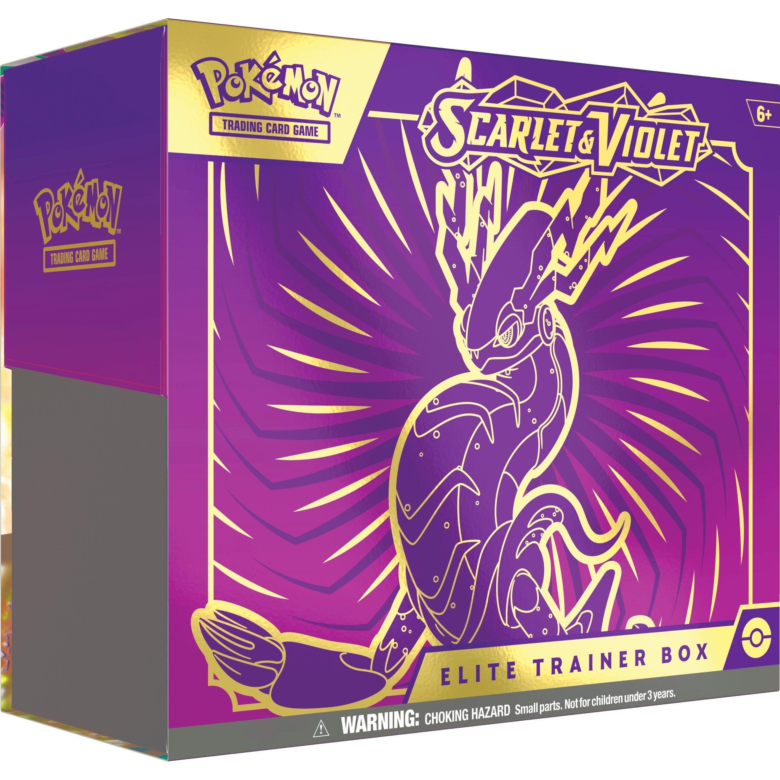 Scarlet and Violet Elite Trainer Box