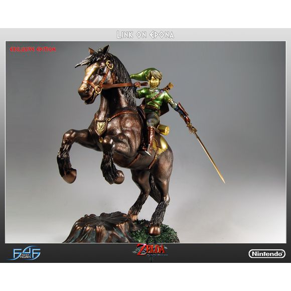 First 4 Figures The Legend of Zelda Twilight Princess Link on Epona Exclusive Edition 17" Resin Statue