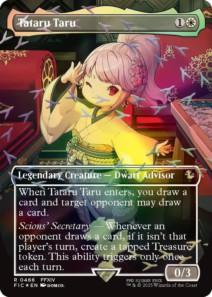 Tataru Taru (Borderless) (Chocobo Track Foil) (466)