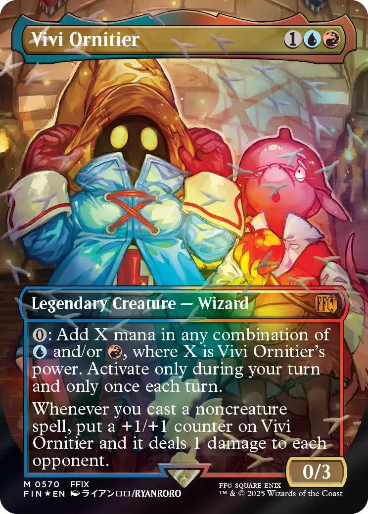 Vivi Ornitier (Borderless) (Chocobo Track Foil) (570)